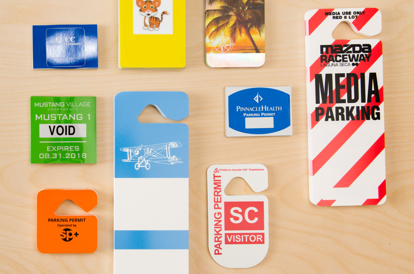 Wholesale Printed Parking Permits